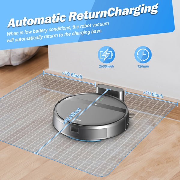 Minfu G20 — Smart Robot Vacuum & Mop (Quiet, App Control)